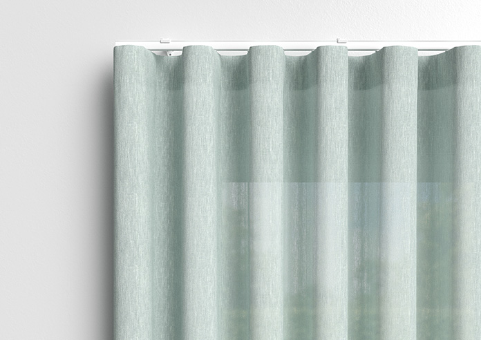 Livorno Voile, Pale Duck Egg - Made to Measure Curtains - Image 14